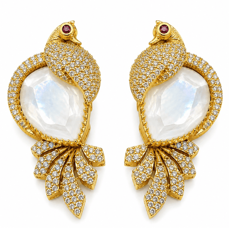 Moonbird Earrings