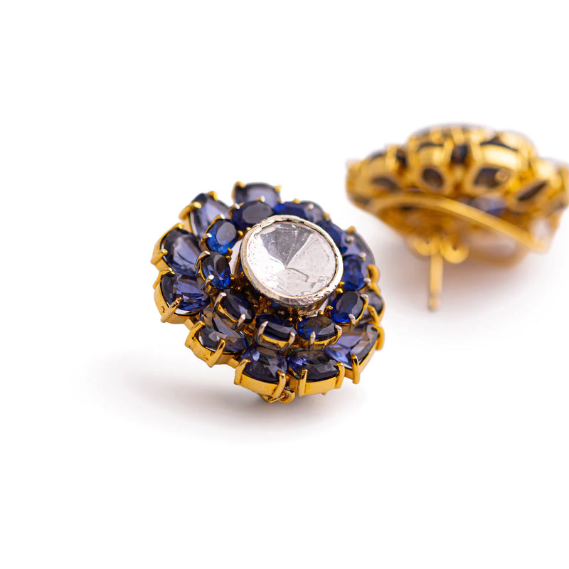 MARIGOLD SAPPHIRE EARRINGS