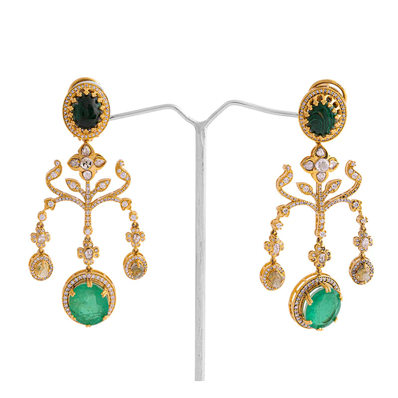 BELLA GREEN EARRINGS