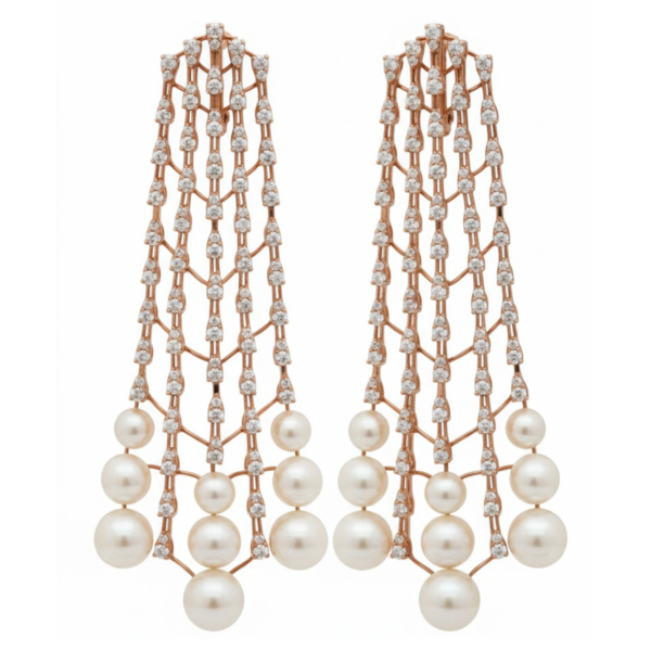 Mogra mist earrings