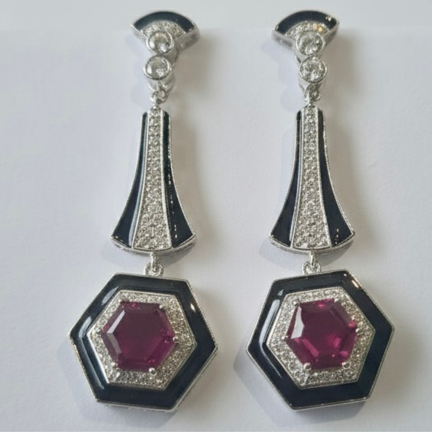 Black Enamel Drops