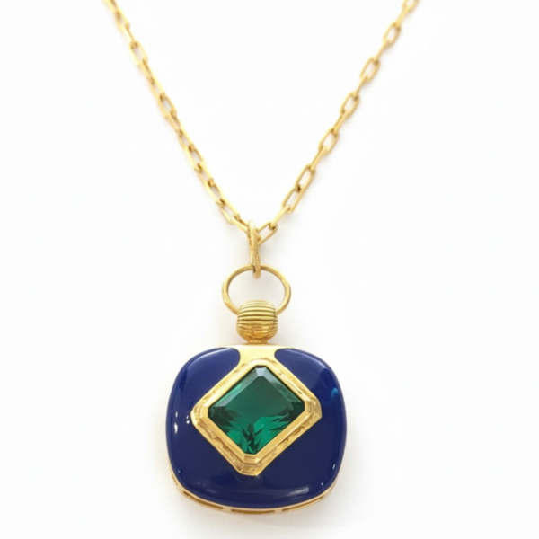 enamel blue