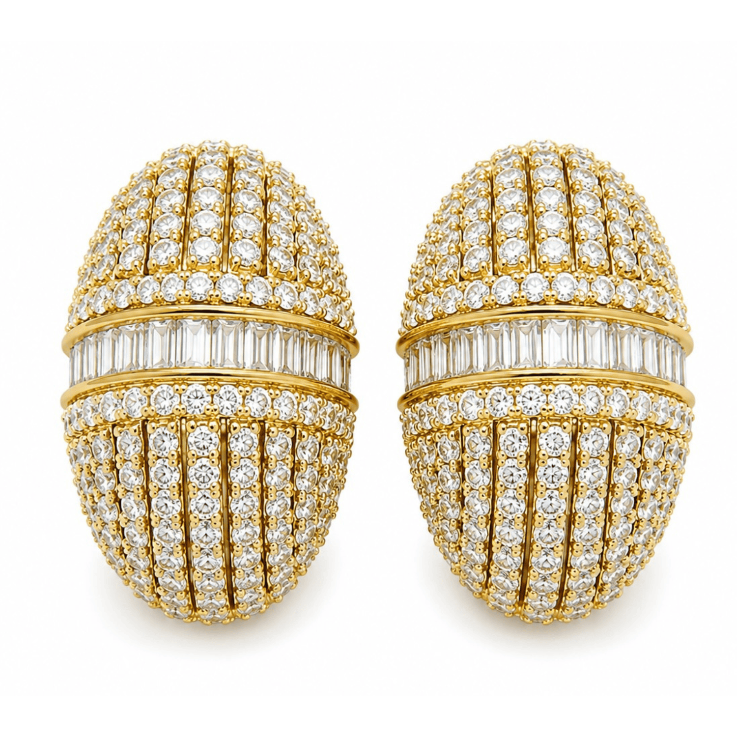 Imperia Studs Diamond White