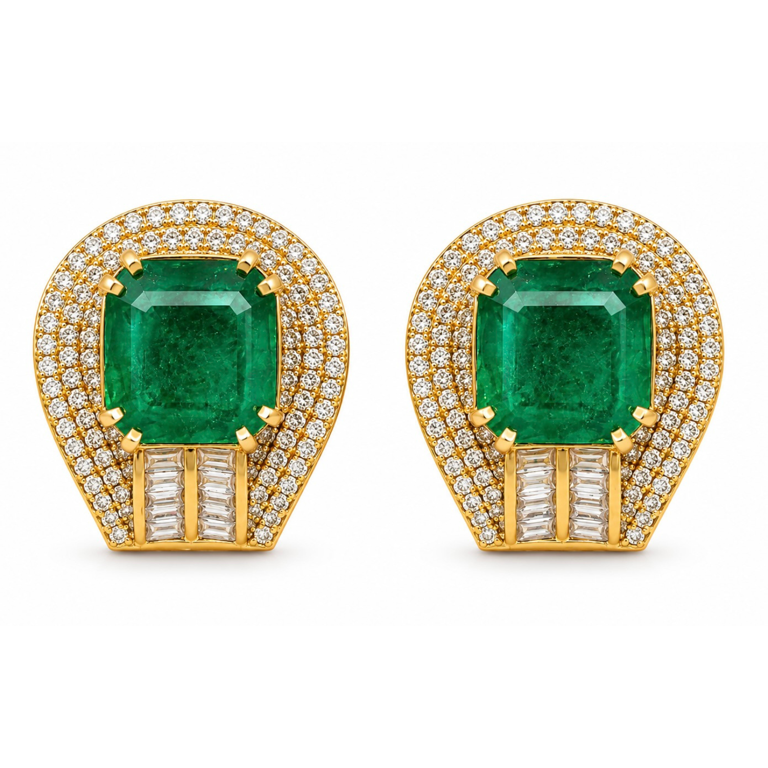 Panna Halo Studs