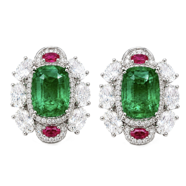 Ruby & Panna Studs